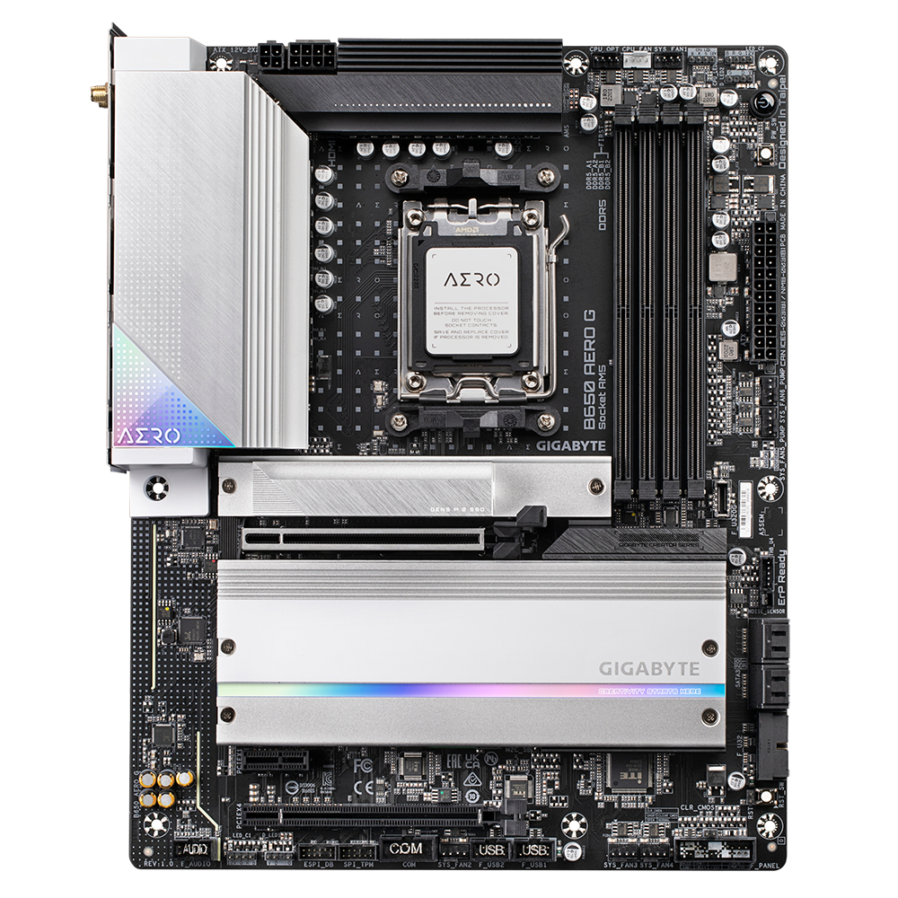 Bekijk afbeelding 2 van Gigabyte AM5 B650 AERO G - DDR5/3xM.2/DP/HDMI/µATX